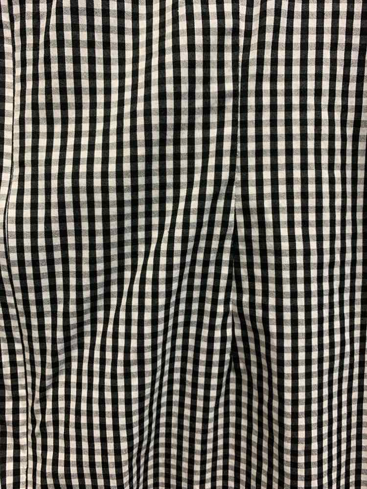 PRE-OWNED TALBOTS Dresses and Skirts Size 10P BLACK/WHITE Checkered Dress/BLACK/