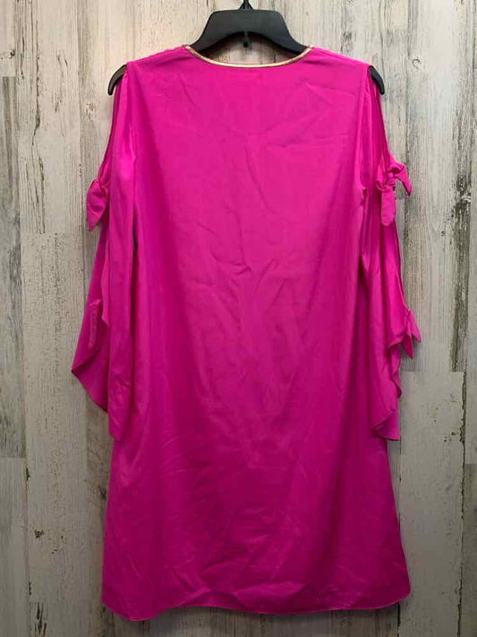 PRE-OWNED LILLY PULITZER Dresses and Skirts Size S PINK/GOLD Solid TUNIC Dress/B