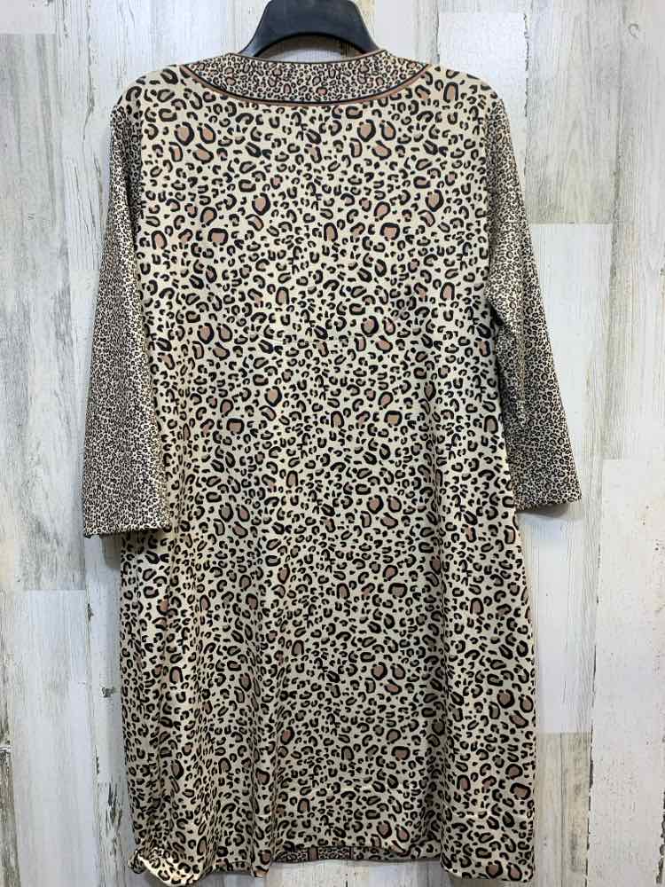 PRE-OWNED GRETCHEN SCOTT DESIGNS Dresses and Skirts Size XXL BLACK/BROWN Dress/C