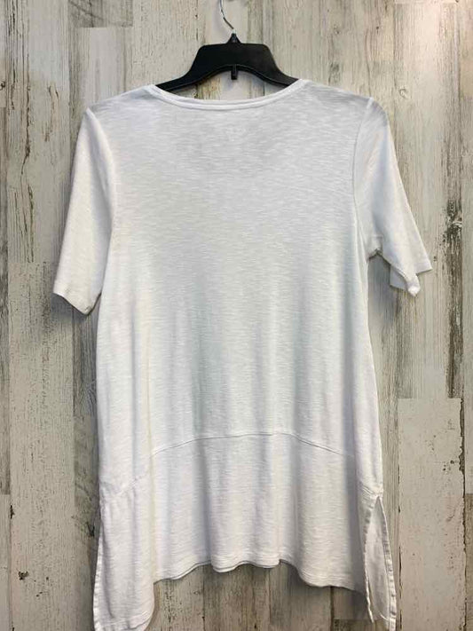 J JILL Tops Size M White TUNIC TOP