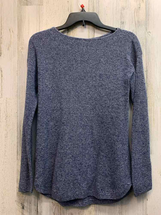 TALBOTS Tops Size MP HEATHER BLUE SWEATER Sweater