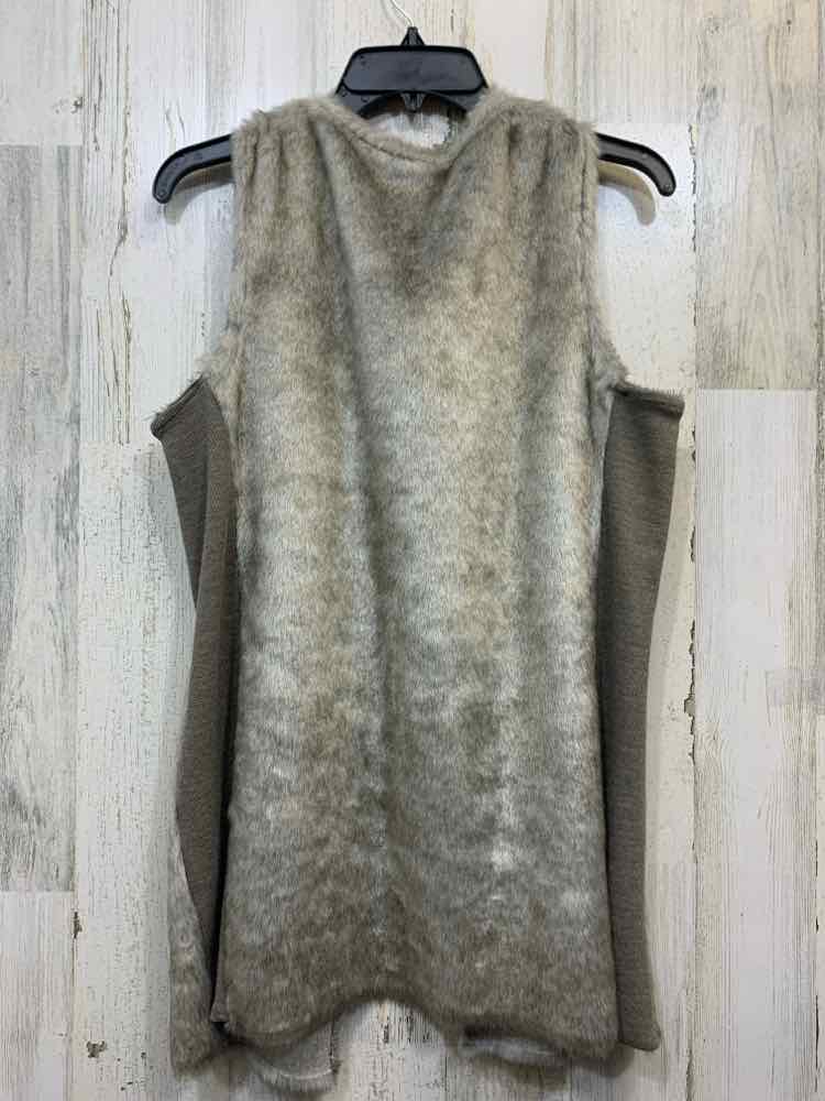 SIMPLY VERA JACKETS / COATS Size M Gray VEST Vest