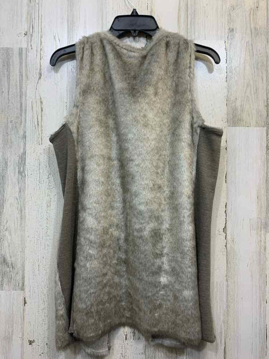 SIMPLY VERA JACKETS / COATS Size M Gray VEST Vest
