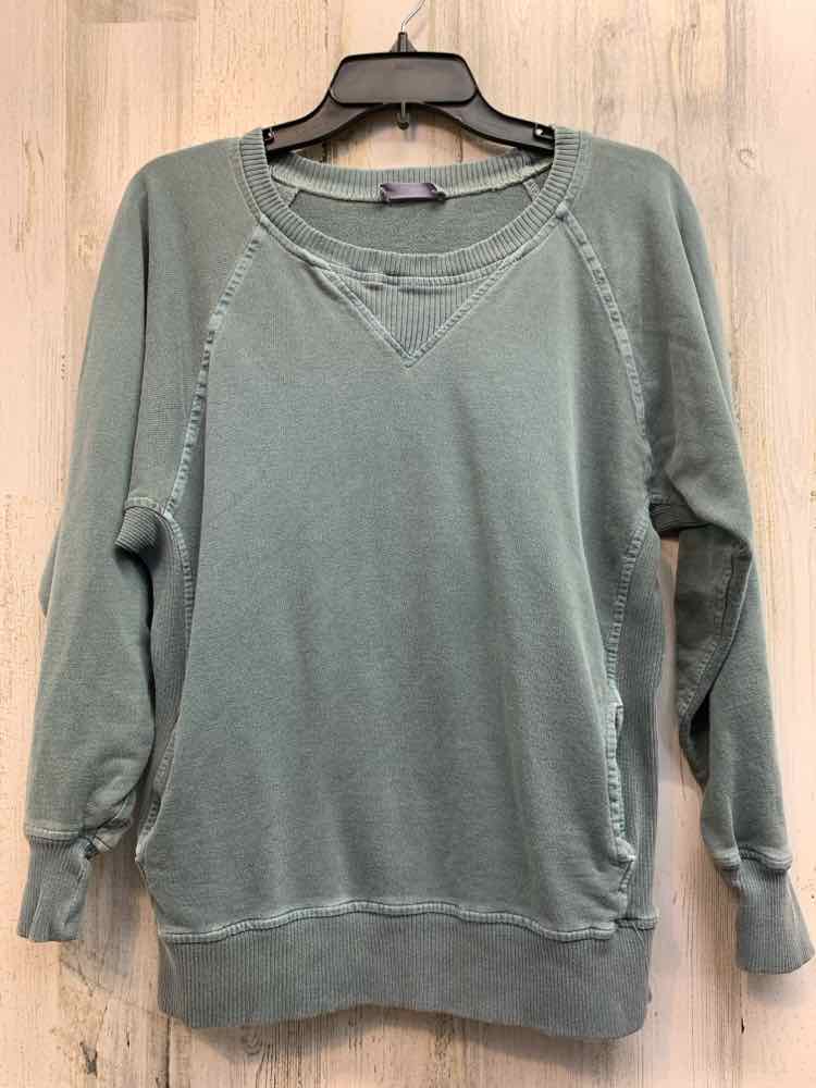 ZENANA Tops Size S Green SWEATSHIRT Sweatshirt