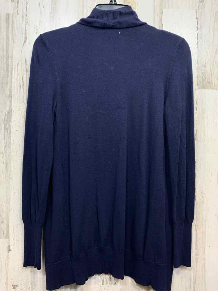 PRE-OWNED MERONA Tops Size M Navy Solid OPEN Cardigan
