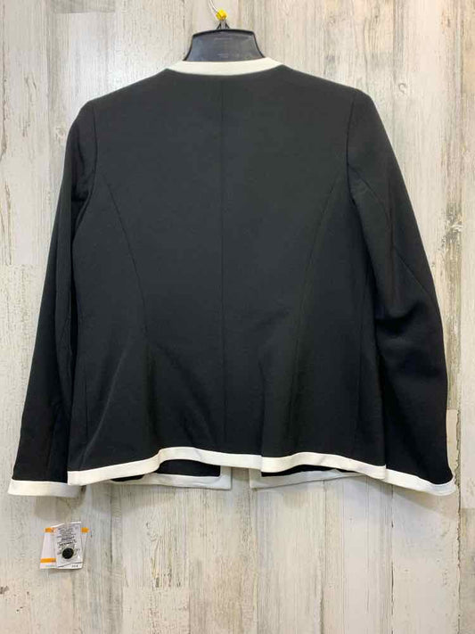 NWT KASPER Tops Size PS BLK LONG SLEEVES Blazer