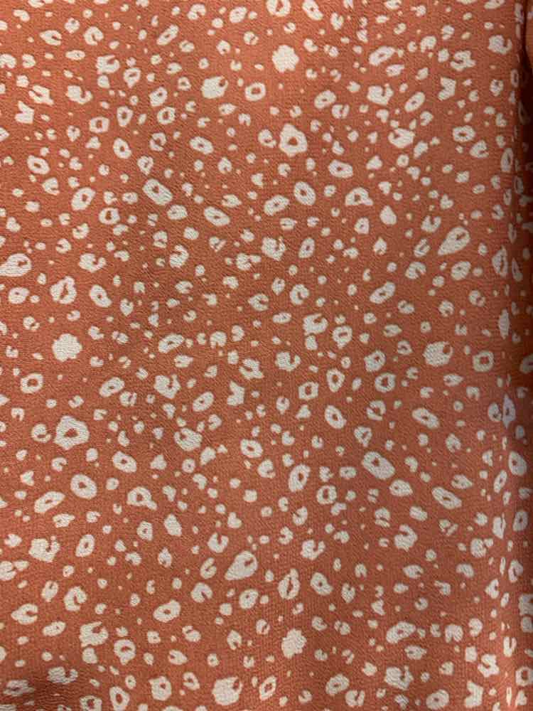 PRE-OWNED &MERCI Dresses and Skirts Size L TAN/CREAM SPECKLED SUNDRESS Dress/SPE