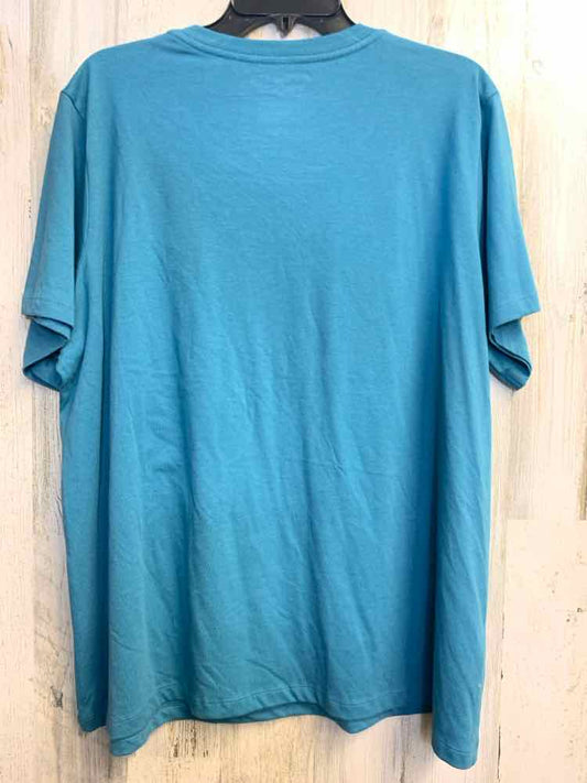 NWT PINK FLOYD PLUS SIZES Size 2X Blue SHORT SLEEVES TOP