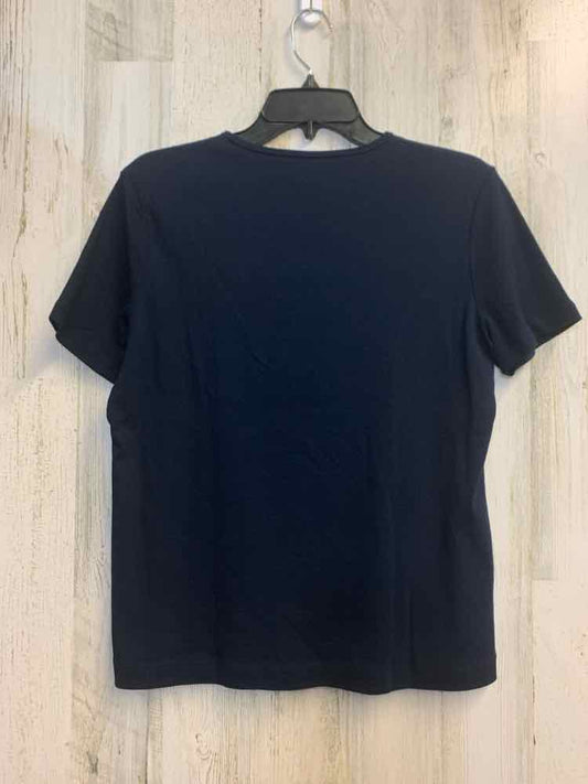 JONES NEW YORK Tops Size L Navy SHORT SLEEVES TOP