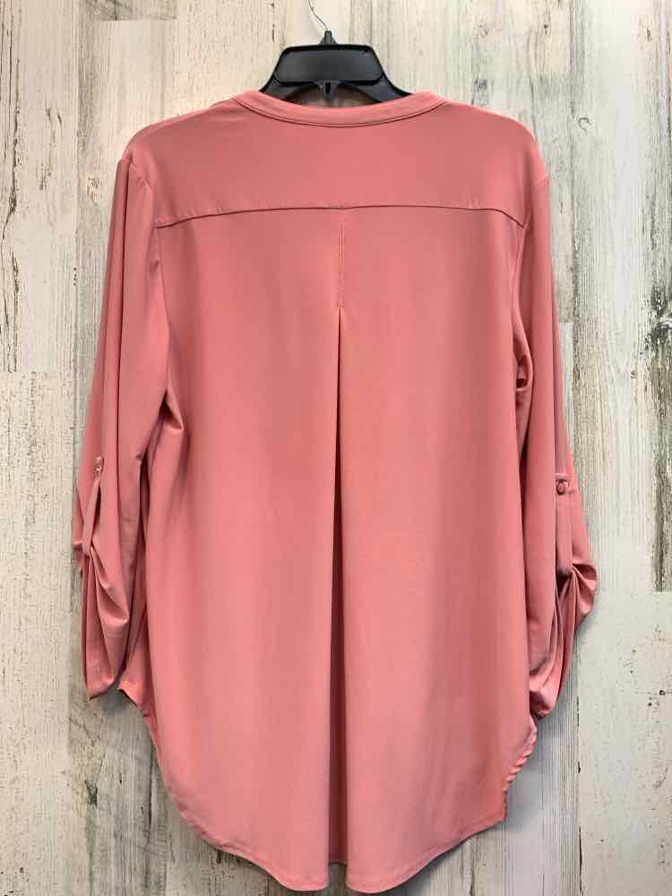 CATO Tops Size L Pink 3/4 LENGTH TOP