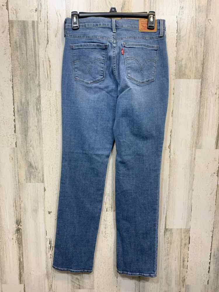 PRE-OWNED Size 4 Levi Strauss & Co BOTTOMS JEAN JEAN JEANS Solid Pants/505 STRAI
