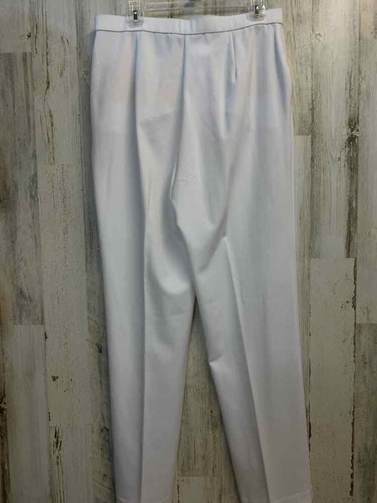 PRE-OWNED Size 14L INVESTMENTS BOTTOMS White Pants