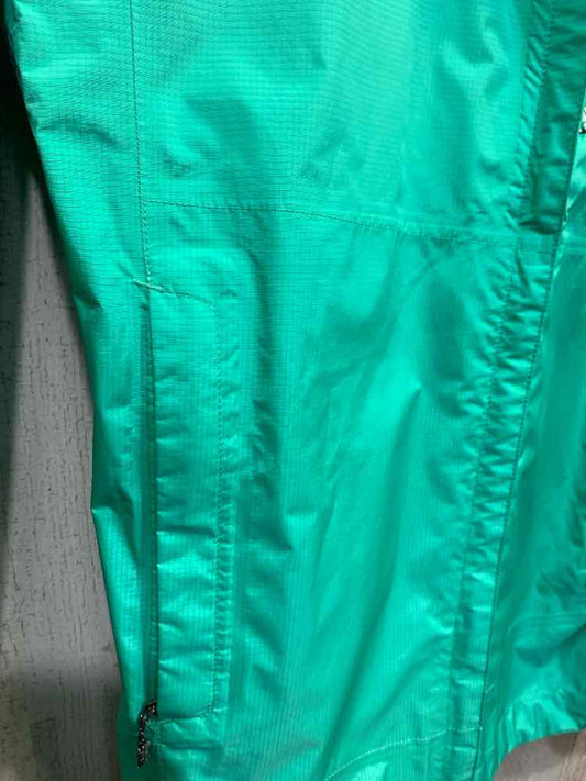 PRE-OWNED Patagonia JACKETS / COATS Size L Green HOODIE Coat