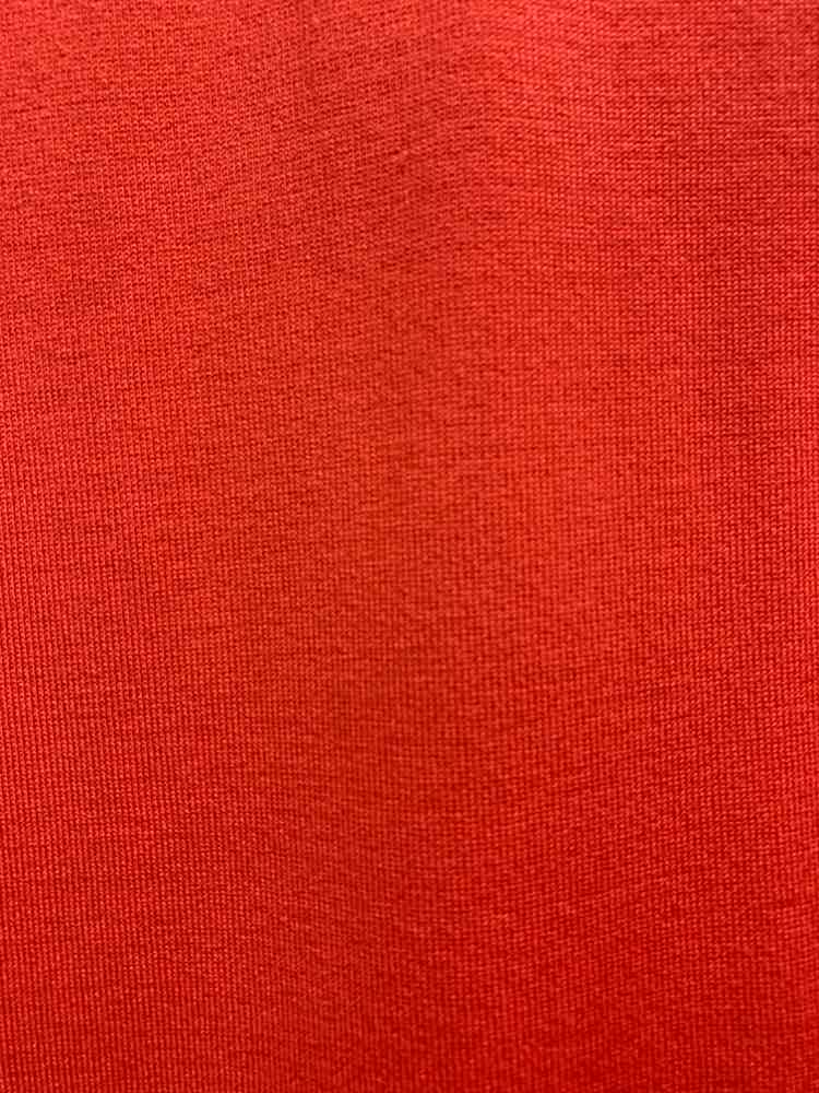 PRE-OWNED J'ENVIE Tops Size L CORAL Solid 3/4 SLEEVE Blouse/CORAL 3/4 SLEEVE W/