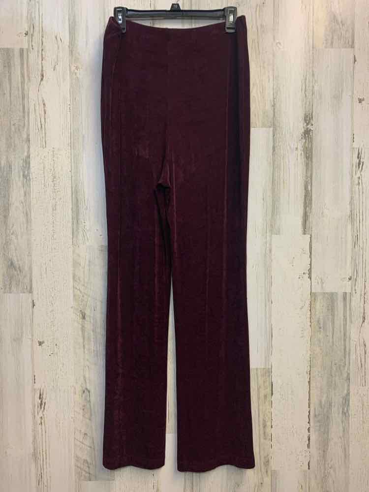 PRE-OWNED WEEKENDERS Tops Size L BURGANDY VINES TOP/BURGANDY COLORED SET OF 2 -