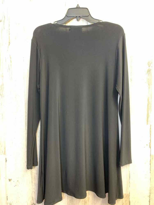 SYMPLI Tops Size 10 Black LONG SLEEVES TOP