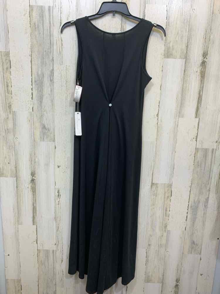 NWT INDIGENOUS Dresses and Skirts Size S Black Solid MAXI Dress/ORGANIC & FAIR T