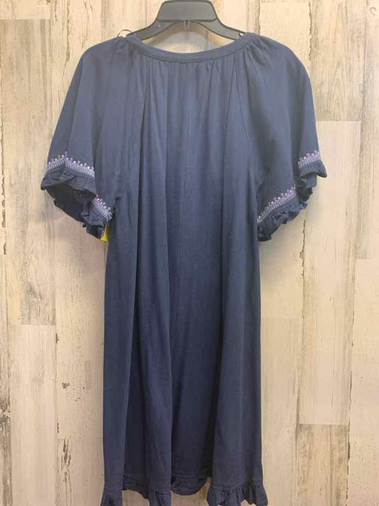 NWT UMGEE Dresses and Skirts Size M NAVY/LIGHT BLUE/PINK Floral SUNDRESS Dress/N