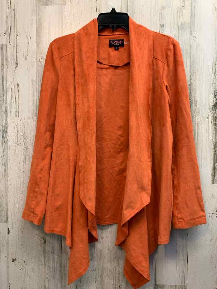 VS BY VAKKO Tops Size M Pumpkin Suede JACKET Jacket