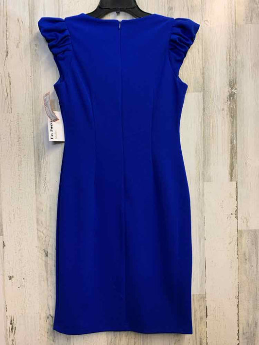 NWT ENFOCUS Dresses and Skirts Size 4 Royal Blue CAP SLEEVES Dress