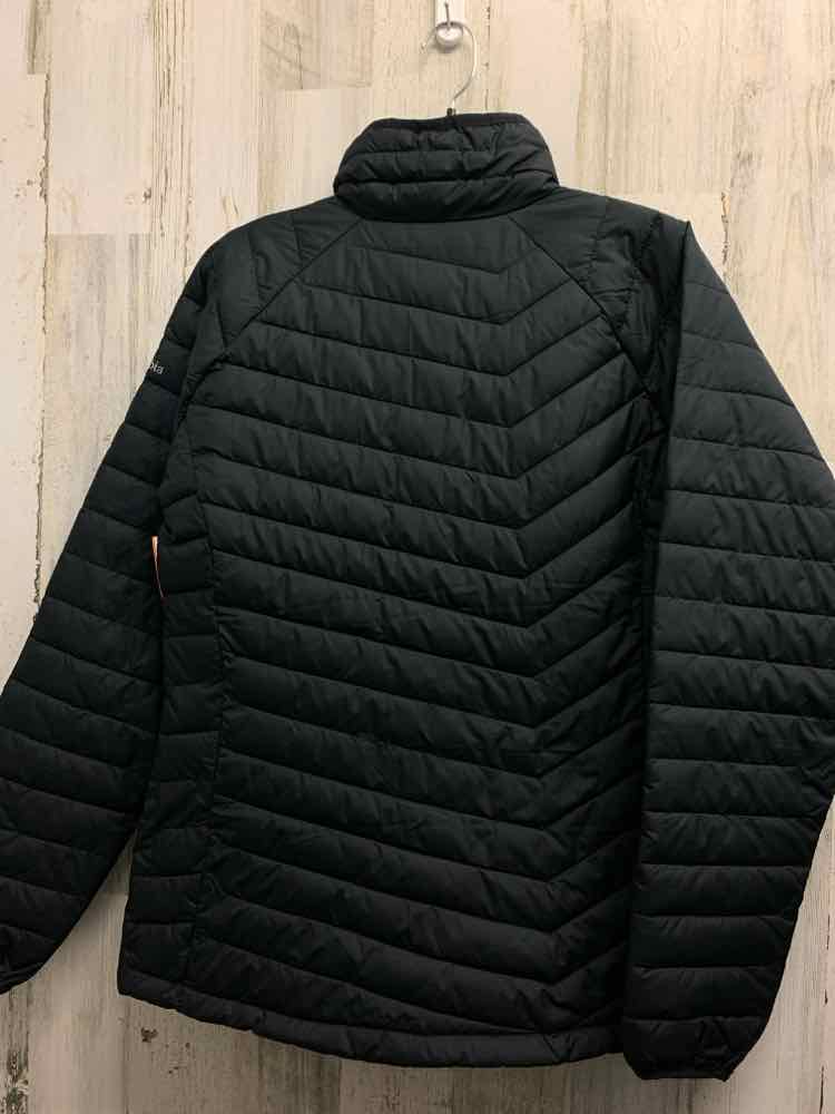 PRE-OWNED COLUMBIA JACKETS / COATS Size L Black PUFFER JACKET Jacket/BLACK PUFFE