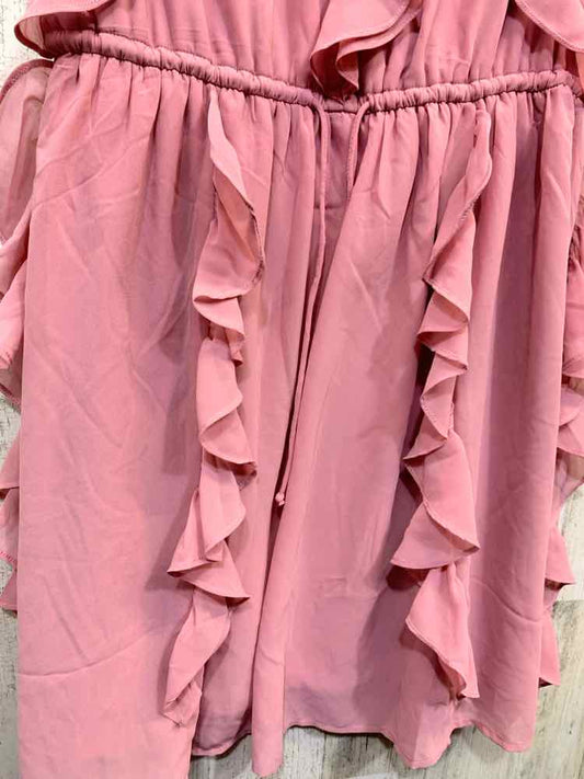 NWT VERO MODA Dresses Size S ROSE SLEEVELESS V NECK RUFFLES DRESS Dress