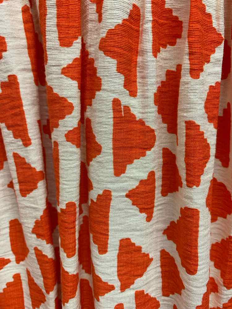 NWT GIGIO Dresses and Skirts Size M CREAM/ORANGE TRIANGLE SUNDRESS Dress/CREAM/O