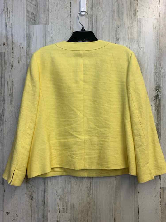 TALBOTS Tops Size 16 LEMON YELLOW JACKET Jacket