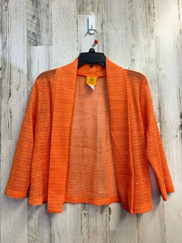 PRE-OWNED RUBY RD Tops Size PM Orange LONG SLEEVES TOP
