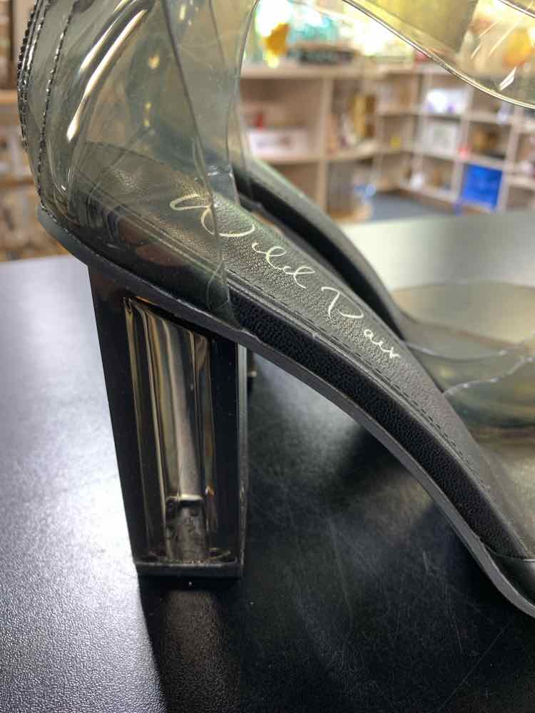 NWT WILD PAIR SHOES Shoe Size 9 Black Vinyl Shoes