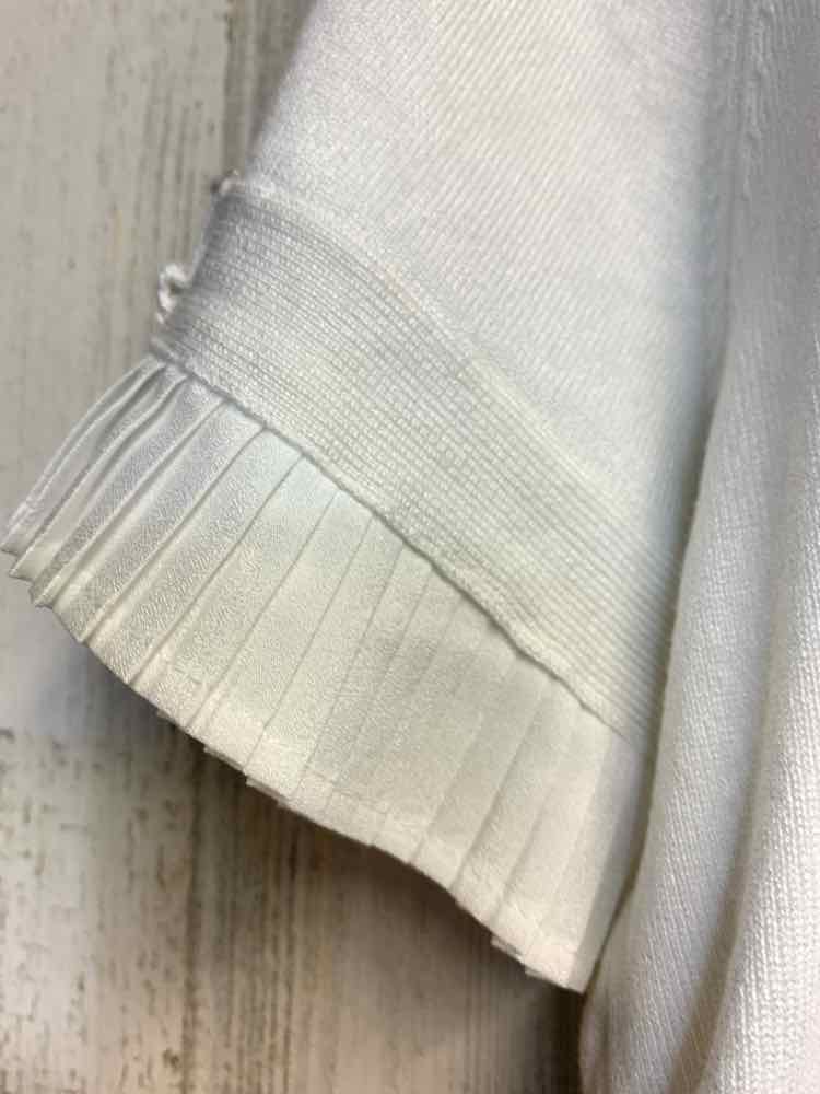 PRE-OWNED KARL LAGERFELD Tops Size S WHT SHORT SLEEVES TOP