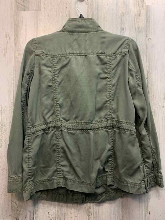 PRE-OWNED LOFT JACKETS / COATS Size XXS Olive Solid JACKET Jacket/OLIVE CARGO ST