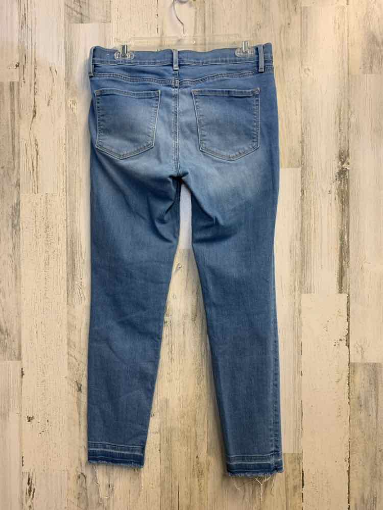 PRE-OWNED Size 6 LOFT BOTTOMS Denim Denim DENIM Solid JEANS Jeans/LOFT DENIM JEA
