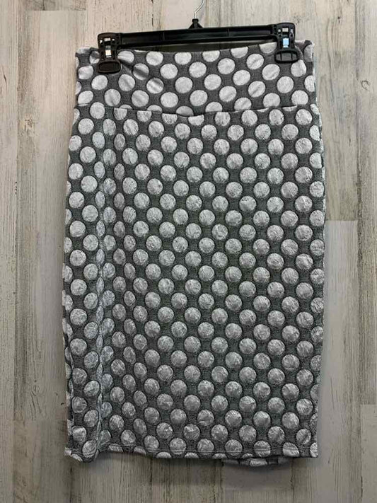 LULAROE Dresses and Skirts Size S GRAY/WHITE SPOTS PENCIL Skirt