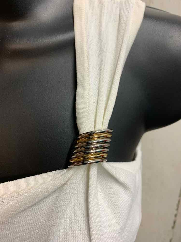 NWT WHITE/BLACK MARKET Tops Size XS White ONE SHOULDER TOP