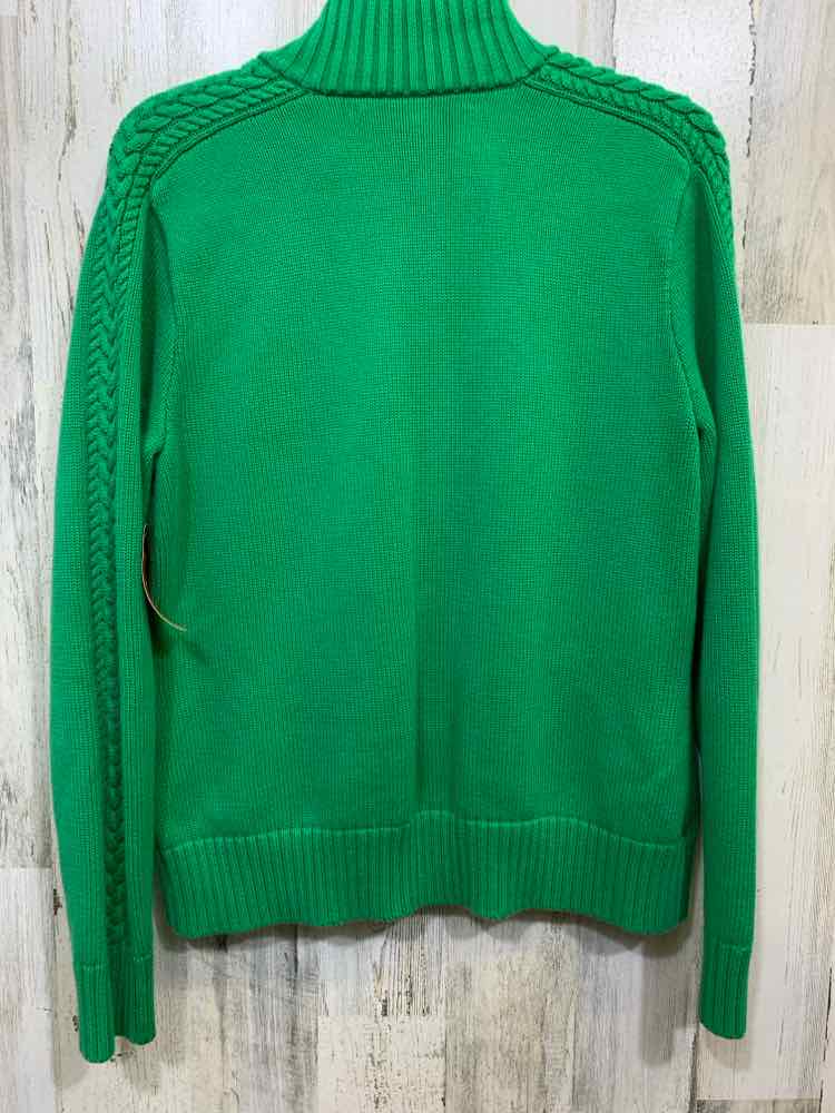 PRE-OWNED RALPH LAUREN SPORT Tops Size L Green HIGH NECK SWEATER