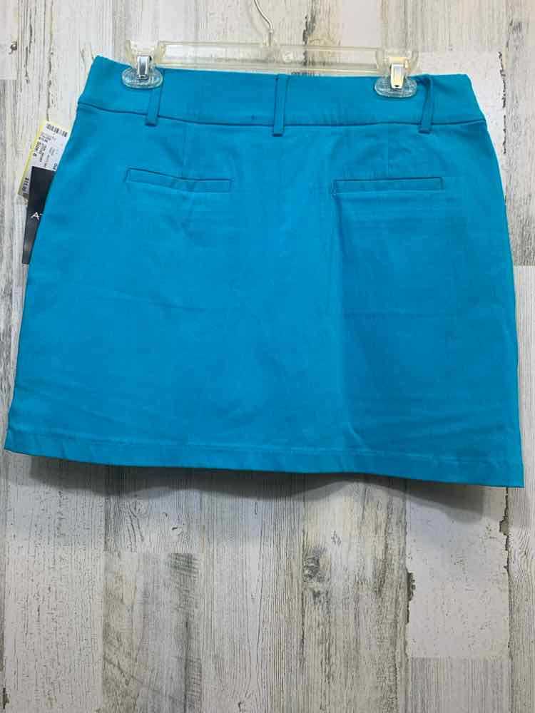 NWT Size 6 ATTYRE BOTTOMS Teal Solid SKORT Skort/TEAL SKORT