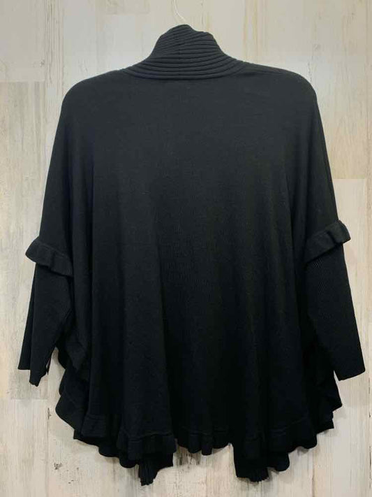 NWT MULTIPLES Tops Size L/XL Black BAT SLEEVES Cardigan