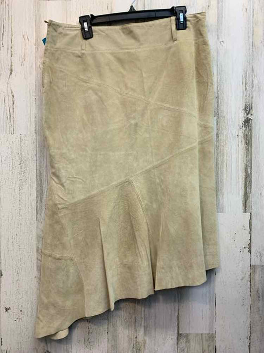 VERO MODA Dresses and Skirts Size XL SAND Suede A-LINE Skirt