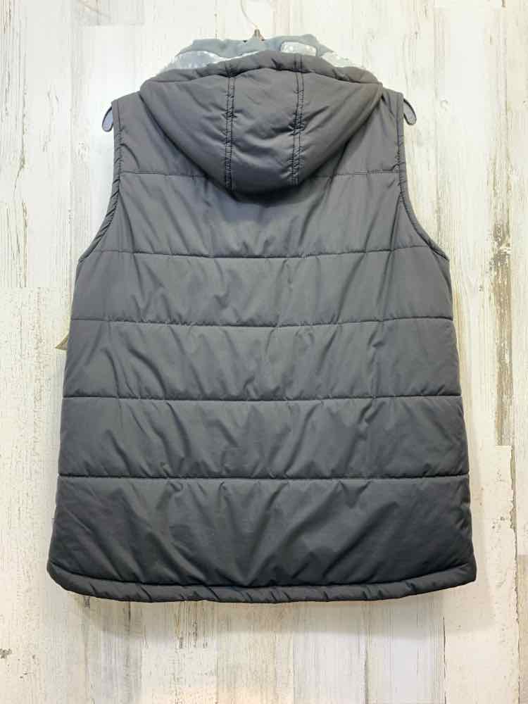 PRE-OWNED OCEAN & COAST JACKETS / COATS Size L Black PUFFER VEST Vest/BLACK PUFF