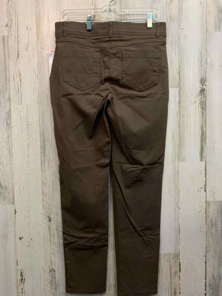 NWT Size 6 89TH&MADISON BOTTOMS LT BROWN STRAIGHT Pants