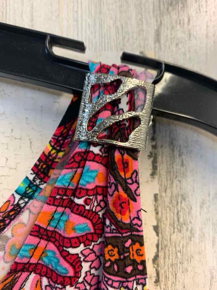 KIM ROGERS Dresses and Skirts Size PS HT PINK/ORG/AQUA/YELL Paisley Dress