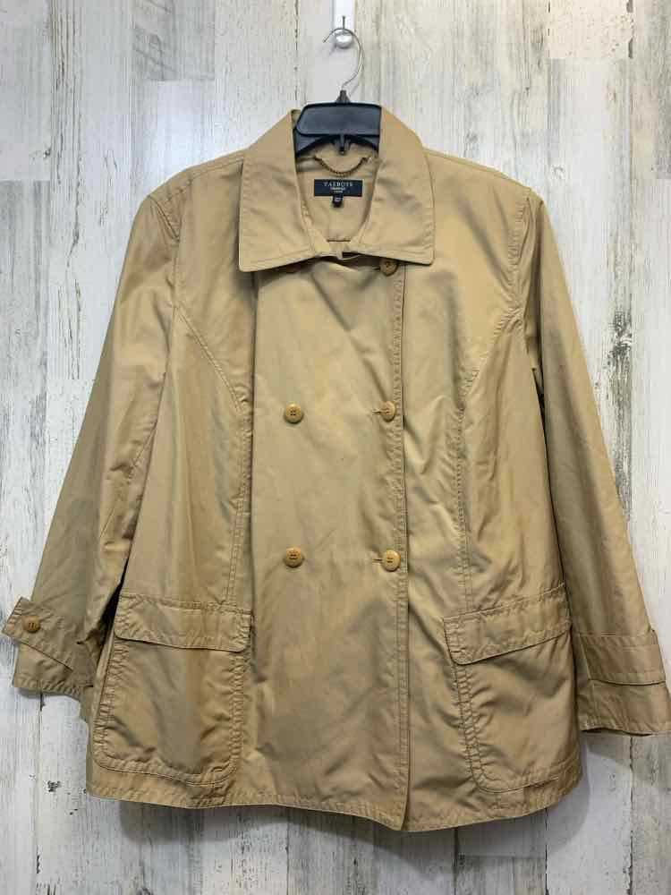 TALBOTS PLUS SIZES Size 20W Camel TRENCH Coat