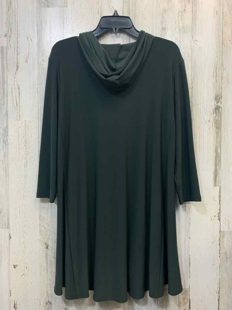 SYMPLI Dresses and Skirts Size 12 Olive HOOD Dress