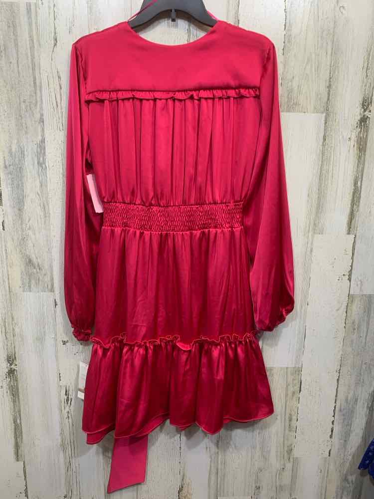 NWT TAYLOR Dresses and Skirts Size 12 Fuschia LONG SLEEVES Dress