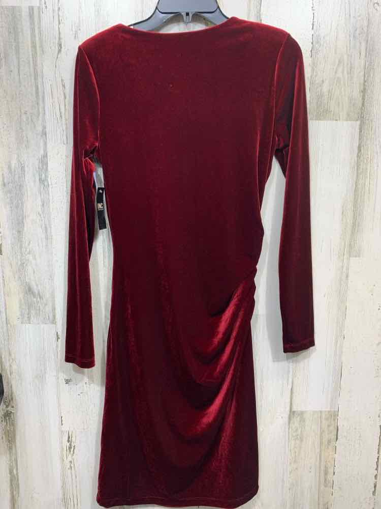 NWT INC Size S Dresses and Skirts Burgundy LONG SLEEVE Dress
