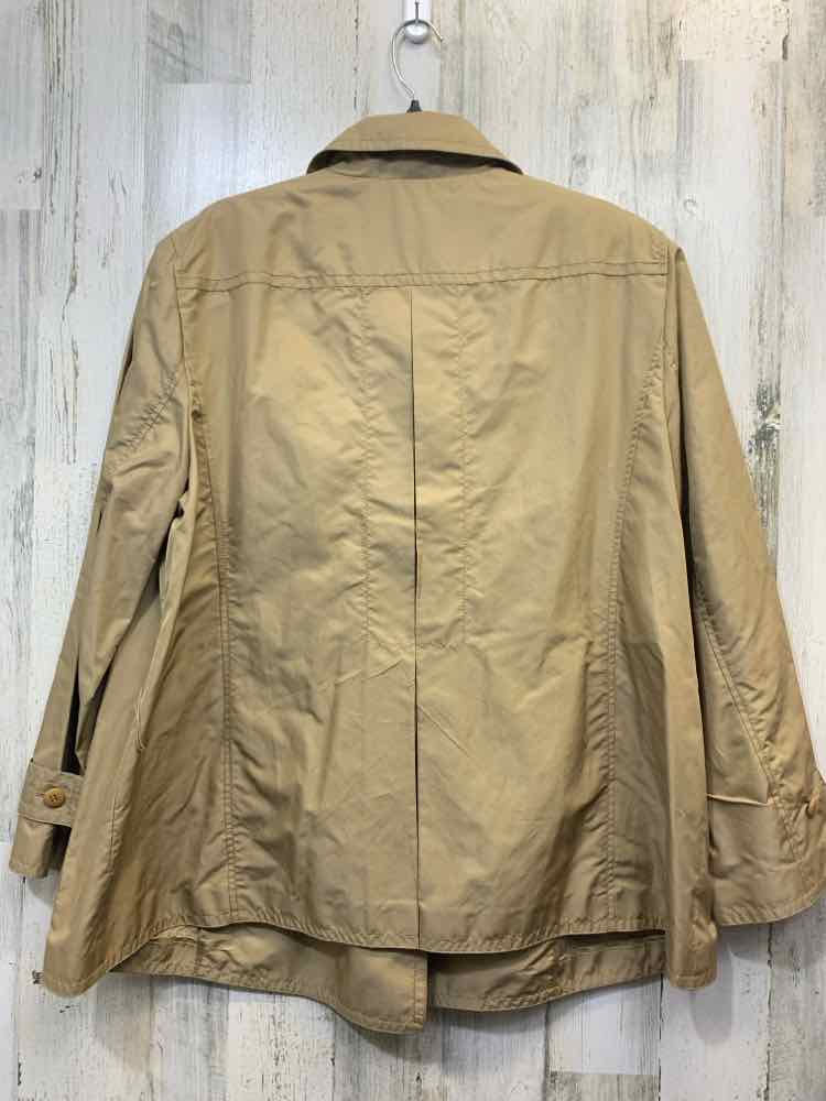 TALBOTS PLUS SIZES Size 20W Camel TRENCH Coat