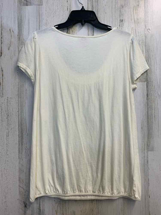 LOFT Tops Size M OFF WHITE SHORT SLEEVES TOP