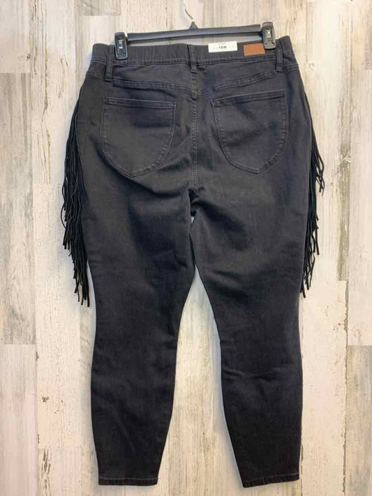 NWT Size 18W JUDY BLUE PLUS SIZES Black Denim SKINNY Jeans