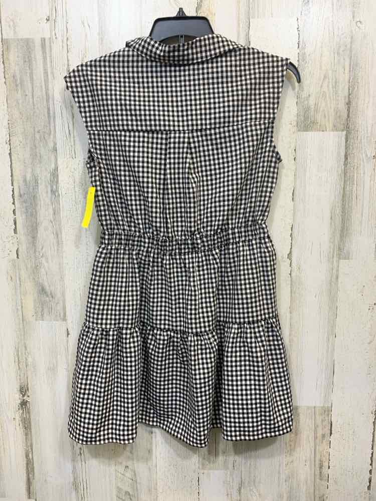 NWT WILD FABLE Dresses and Skirts Size M BLACK/WHITE GINGHAM TIERED Dress